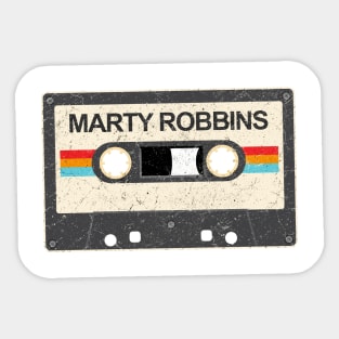 Marty Robbins Sticker